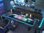 Loctek Stylish Angled Adjustable Gaming Desk Single-Motor Height Adjustable Carousel 7