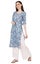 Phagun Women’s Printed Straight Cotton Kurti Elbow Sleeve Indian Kurta Ethnic Carousel 3