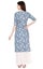 Phagun Women’s Printed Straight Cotton Kurti Elbow Sleeve Indian Kurta Ethnic Carousel 4