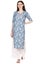 Phagun Women’s Printed Straight Cotton Kurti Elbow Sleeve Indian Kurta Ethnic Carousel 5