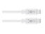 Goobay USB-C 3.2 generation 1 cable white 1.0m Carousel 1