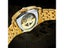 WINNER Triangle Skeleton Gold Black Watch For Men Automatic Mechanical Carousel 7