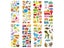 20 Sheets 3D Stickers For Kids Toddlers 500 Puffy Stickers Variety Pack For Carousel 4
