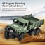 RC Military Truck, Off-Road Remote Control Car 2.4Ghz 4WD 1:18 Carousel 4