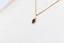 9ct Gold Set Genuine Garnet Pendent Carousel 2