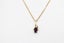 9ct Gold Set Genuine Garnet Pendent Carousel 5