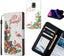 Galaxy Note 4 Case Leather Wallet Case 3D Pattern Printed Carousel 1