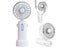 USB Mini Handheld Fan with Hanging Rope Electric Fan with 3 Wind Speeds White Carousel 2
