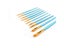 10 Pcs Artists Paint Brush Set - Acrylic Watercolor Round Nylon Tip Carousel 6