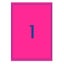 Avery Shipping Label L7167FP Flo Pink Laser 199.6 X 289.1mm 1up 25 Sheets Carousel 3