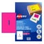 Avery Shipping Label L7167FP Flo Pink Laser 199.6 X 289.1mm 1up 25 Sheets Carousel 4
