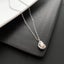 Necklace Pearl Stainless Steel White Gold Plated Carousel 2