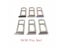 For Samsung Galaxy S8 G950 S8 Plus G955 SIM Card Tray Sim Card Holder Slot Carousel 4