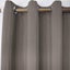 Brown 90% Blackout Curtains Drapes Crumpled Fabric Eyelet Large 200x220 R03 Carousel 3