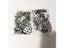 100Pcs/lot Craft DIY Metal Candle Wick Sustainers Carry Holders Tabs Tool Carousel 5
