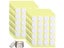 240PCS Candle Wick Stickers Heat Resistance Double-Sided Stickers With The Carousel 1