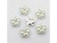 Metal Alloy Buttons 10pcs Lot 23mm Sewing Handwork Rhinestone Decoration Silver Carousel 4