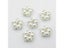 Metal Alloy Buttons 10pcs Lot 23mm Sewing Handwork Rhinestone Decoration Silver Carousel 5
