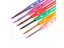 6Pcs Metal Aluminum Crochet Hooks Durable Knitting Needles Set High Quality Carousel 2