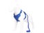 Dog Harness Leash Set No Pull Pet Vest Leash with Reflective Strip Blue XL Carousel 1