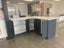Italian Made Dark Blue Kitchen Island Carousel 3