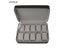 10 Slots Watch Zipper Travel Box Leather Display Case Organizer Jewelry Storage Carousel 3