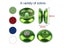 Core Keywords Alloy Magic Yoyo Professional High Performance Speed Cool Carousel 7