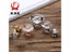 KAK 20/30/40mm Diamond Shape Design Crystal Glass Knobs Cupboard Drawer Carousel 16
