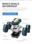 2022 Newest 2.4G RC Boat Waterproof RC Lighted Stunt Car for Children Color Red Carousel 3