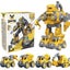 Transform The Toy Into A Robot With 5 Vehicles, Assemble And Disassemble Carousel 6