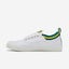 2 X Mens Volley White, Green & Gold International Low Volleys Shoes Carousel 3