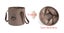 Portable Collapsible Bucket Foldable Bucket Shopping bag Water Storage Bag 20L Carousel 9