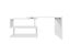 “Final stock clearance " Rotating Computer Desk & Shelf - White (120cm) Carousel 4