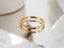Ring Stainless Steel 18K Gold Plated Ring/Size 8 Carousel 3