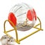 Cute Hamster Running Ball Silent Exercise Wheel -Orange Carousel 1