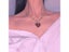 HUANZHI Vintage Sweet Choker Weave Pearls Choker Red Heart Colorful Beaded Carousel 8