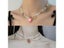 HUANZHI Vintage Sweet Choker Weave Pearls Choker Red Heart Colorful Beaded Carousel 9