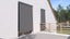 Outdoor Roller Blind 120cm Carousel 8