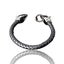 Genuine Leather Unisex Bracelet 'viking wolf’ made in NZ Carousel 3