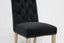 Dining Chair x 6 Black Velvet Carousel 3