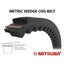 Mitsuba Wedge Cogged V-Belt x 1200mm - SPZX1200 Carousel 1
