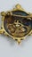 Vintage 9ct Gold/Sterling Silver Cultured Pearl Georgian Reproduction Brooch Carousel 3