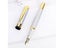 New Luxury Brand Noble Golden Silver Stainless Fountain Pen Hot Sale Nib Gift Carousel 8