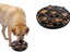 1Pc Pet Cat Slow Feeder Treat Lick Mat Feeding Mat with Suction Cup Black Carousel 1