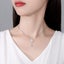 Necklace Key Pendant Genuine White Gold Plated CZ Diamonds Necklace Carousel 5