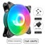 COOLMOON 120mm Molex AUTO RGB FAN PC Case Cooler Fan Radiator Cooling Heatsink Carousel 3