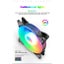 COOLMOON 120mm Molex AUTO RGB FAN PC Case Cooler Fan Radiator Cooling Heatsink Carousel 13