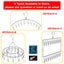 Clothes Drying Rack Pegs Laundry Hanger *Local Clearance* Carousel 8