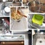 Dish Drying Drainer Rack Over Sink Roll up Carousel 9