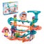 107 Pieces Magnetic Marble Tiles for Kids Carousel 1